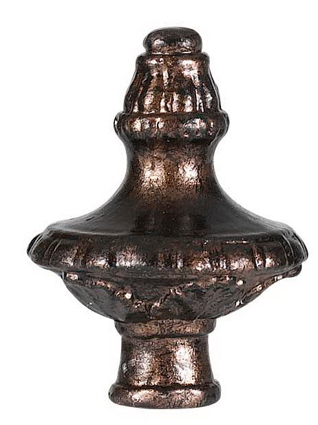 Cal Lighting FA-5057A Metal Finials Finial Decor Bronze / Dark