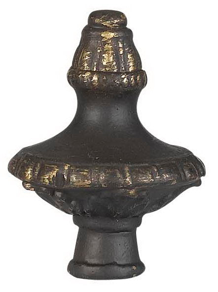 Cal Lighting FA-5057B Metal Finials Finial Decor Bronze / Dark