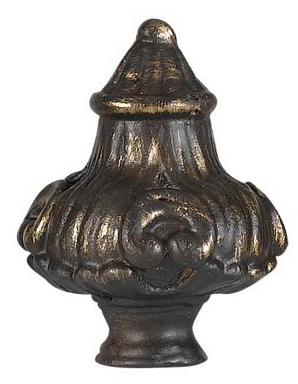 Cal Lighting FA-5058A Metal Finials Finial Decor Bronze / Dark