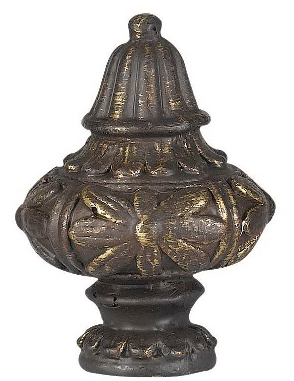 Cal Lighting FA-5064B Metal Finials Finial Decor Bronze / Dark