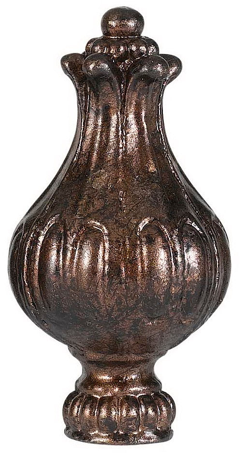 Cal Lighting FA-5065B Metal Finials Finial Decor Bronze / Dark