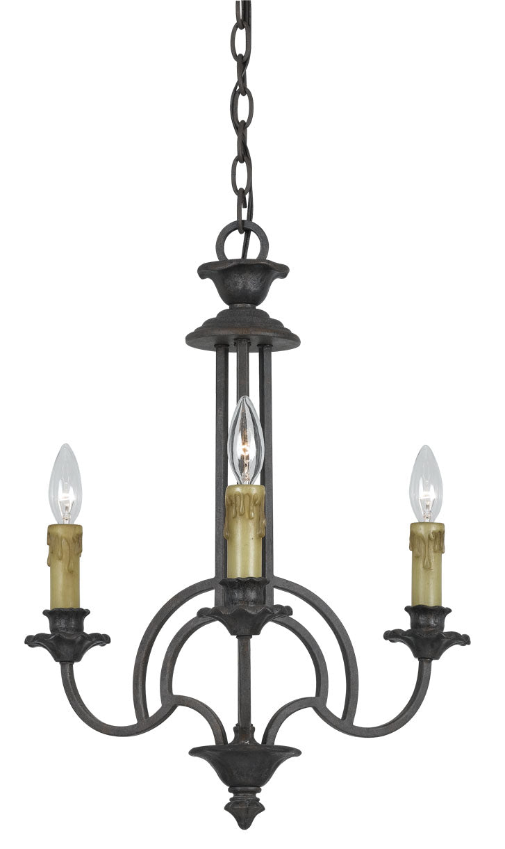 Cal Elberton FX-3513/3 Chandelier Light - English Bronze