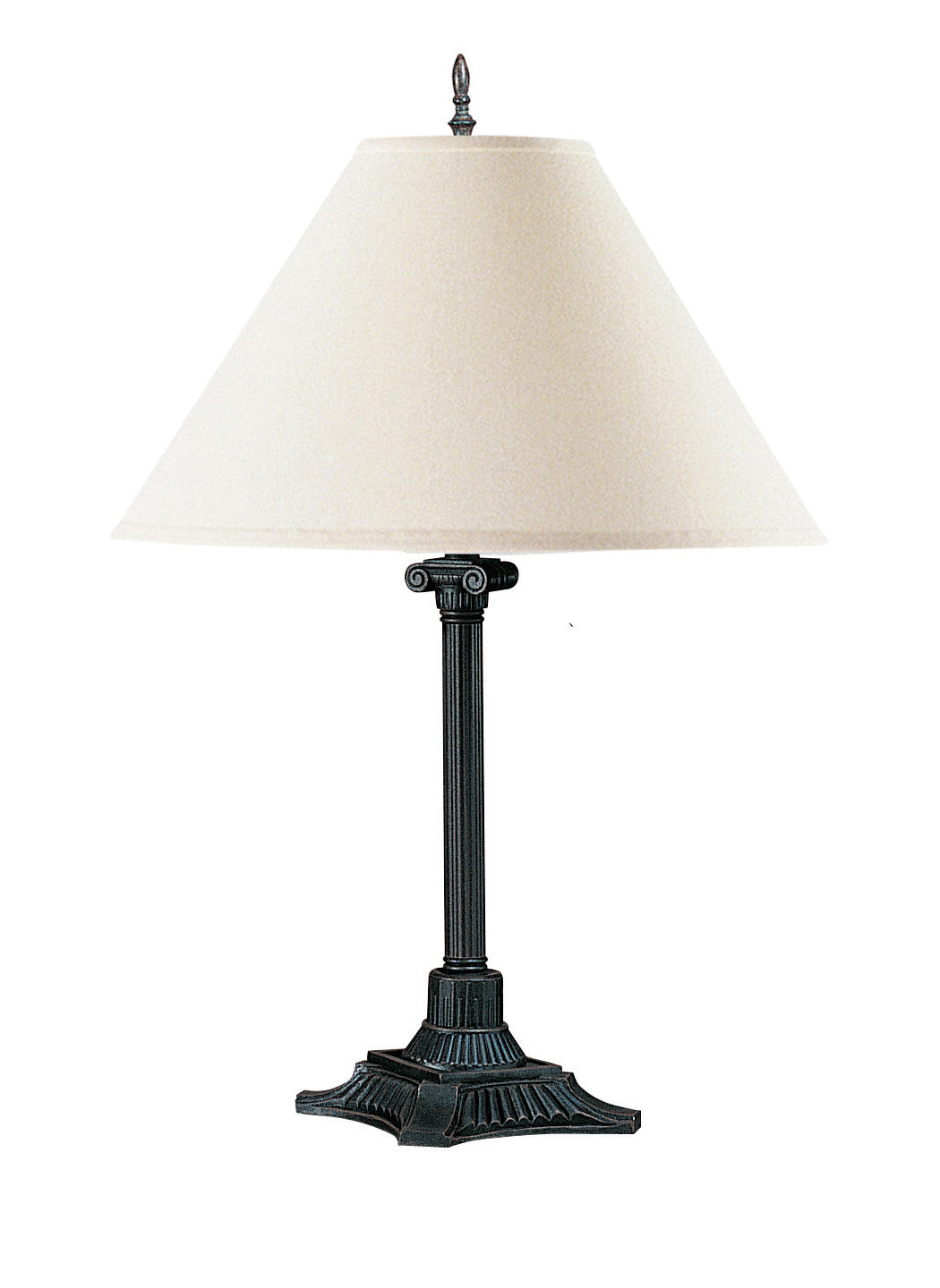 Cal Lighting LA-432 Table Lamp One Light Table Lamp Lamp Bronze / Dark