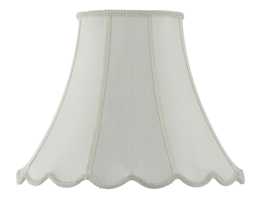 Cal Lighting SH-8105/16-EG Piped Scallop Bell Shade Lamp Shade Light