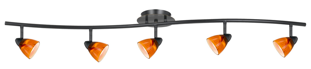 Cal Serpentine SL-954-5-DB/AMS Ceiling Light - Dark Bronze