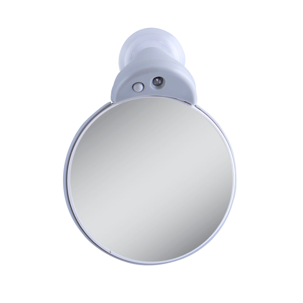 Zadro Lighting FC30L Lighted Spot Mirror Spot Mirror Mirror Gray