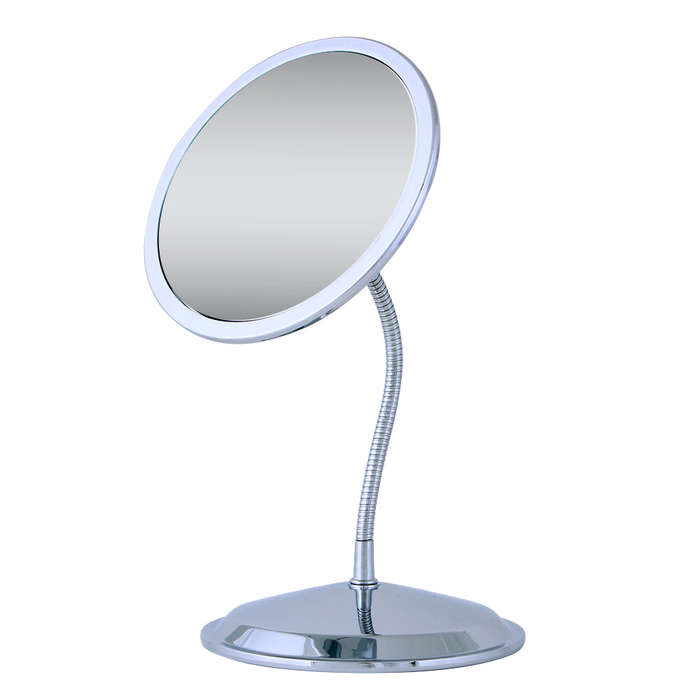 Zadro Lighting FG50 Gooseneck Vanity Mirror Gooseneck Vanity / Wall Mirror Mirror Chrome