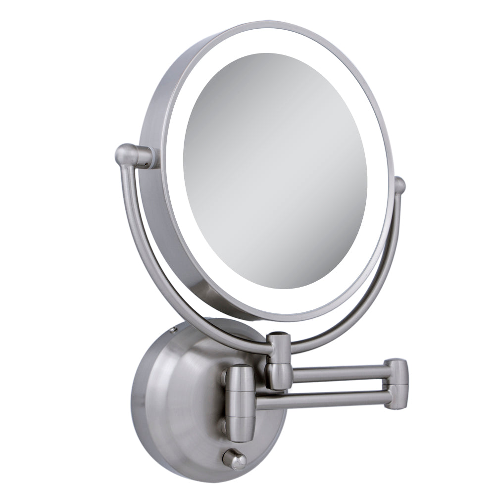 Zadro Lighting LEDW410 Next Generation Led Led Wall Mount Mirror Pewter, Nickel, Silver