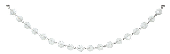 Magtrim Lighting BC-8839 Bead Garland Clear Faceted Bead Garland - 12 (3 Per Box) Home Decor Light