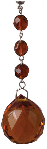 Magtrim Lighting GB-4508 Faceted Ball Amber Faceted Ball - 30Mm (3 Per Box) Home Decor Bronze / Dark