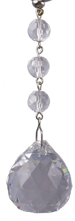 Magtrim Lighting GB-4509 Faceted Ball Clear Faceted Ball - 30Mm (3 Per Box) Home Decor Light