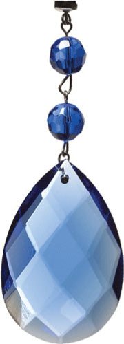 Magtrim Lighting TC-4919 Faceted Almond Blue Faceted Almond - 2 (3 Per Box) Home Decor Bronze / Dark
