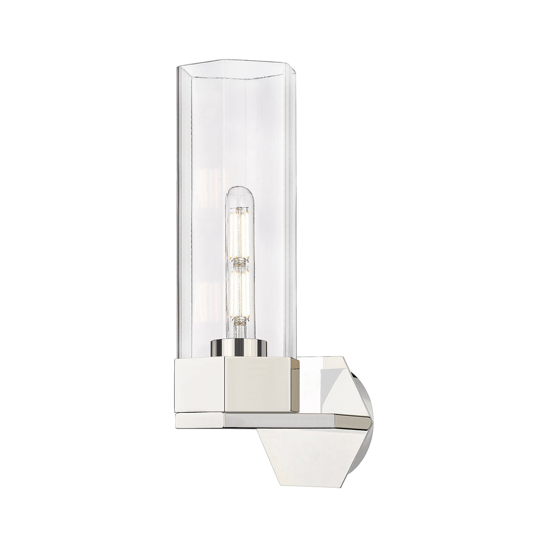 Innovations Downtown Urban 427-1W-PN-G427-14CL Wall Sconce Light - Polished Nickel