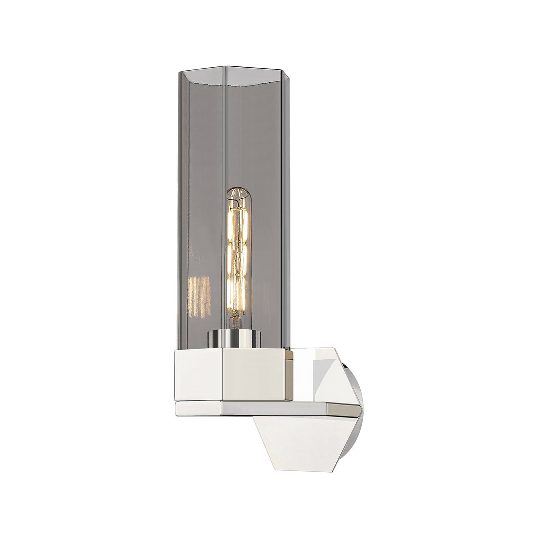Innovations Downtown Urban 427-1W-PN-G427-14SM Wall Sconce Light - Polished Nickel