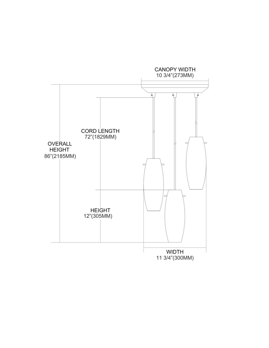Elk Menlow Park 60044-3 Pendant Light - Oiled Bronze