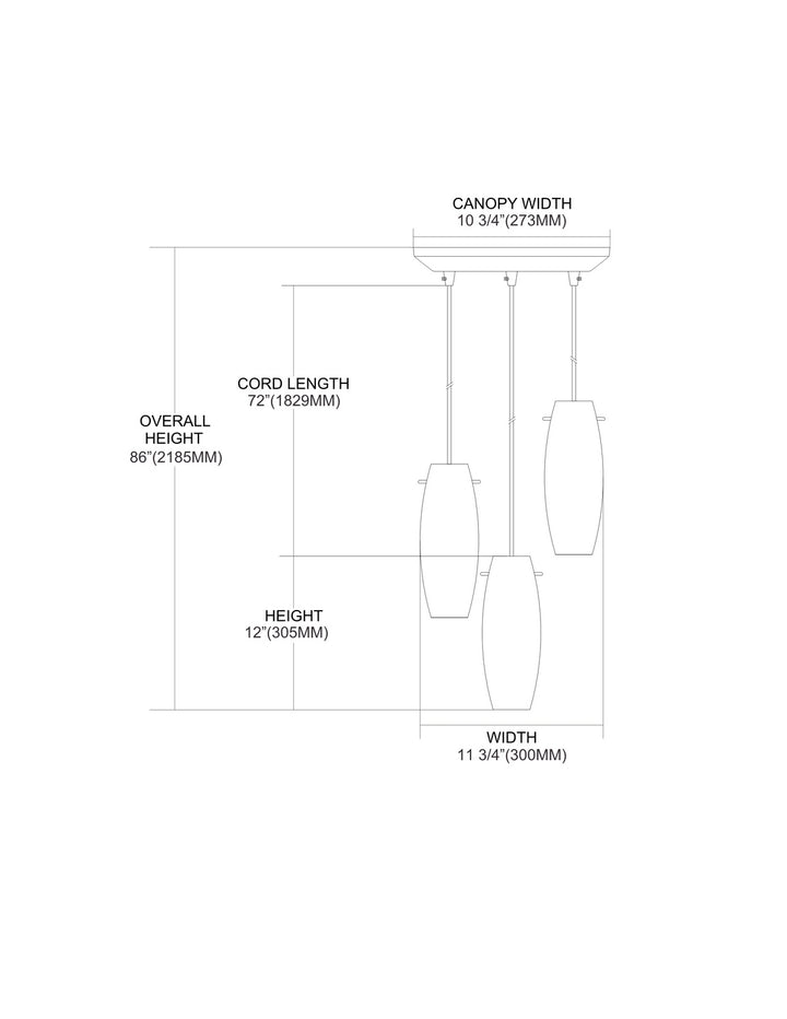 Elk Menlow Park 60044-3 Pendant Light - Oiled Bronze