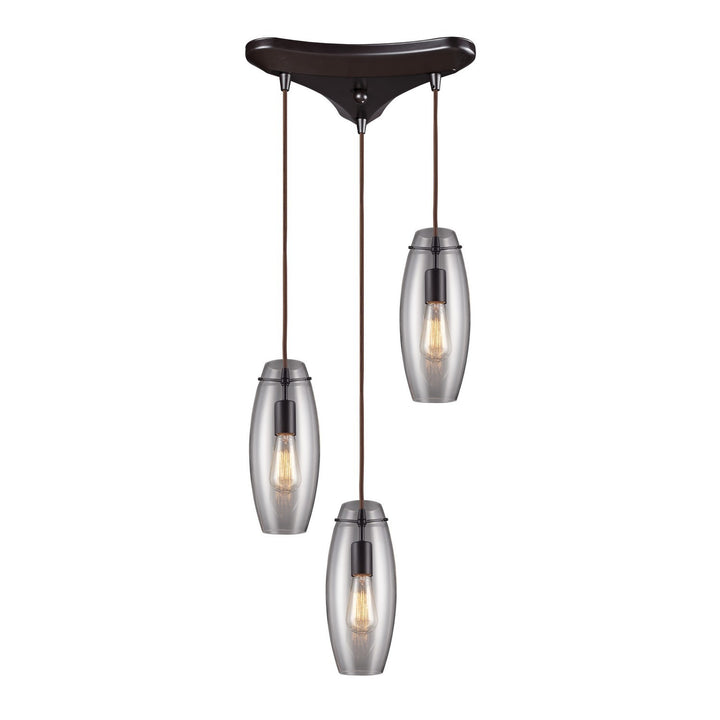 Elk Menlow Park 60044-3 Pendant Light - Oiled Bronze