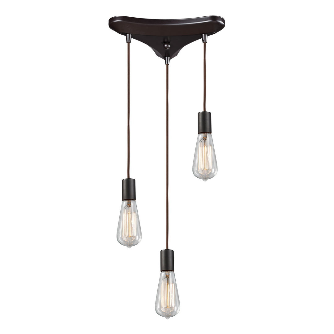 Elk Menlow Park 60046-3 Pendant Light - Oiled Bronze