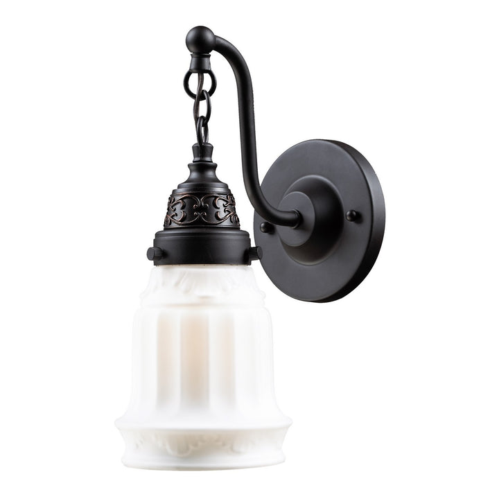 Elk Quinton Parlor 66210-1 Wall Sconce Light - Oiled Bronze