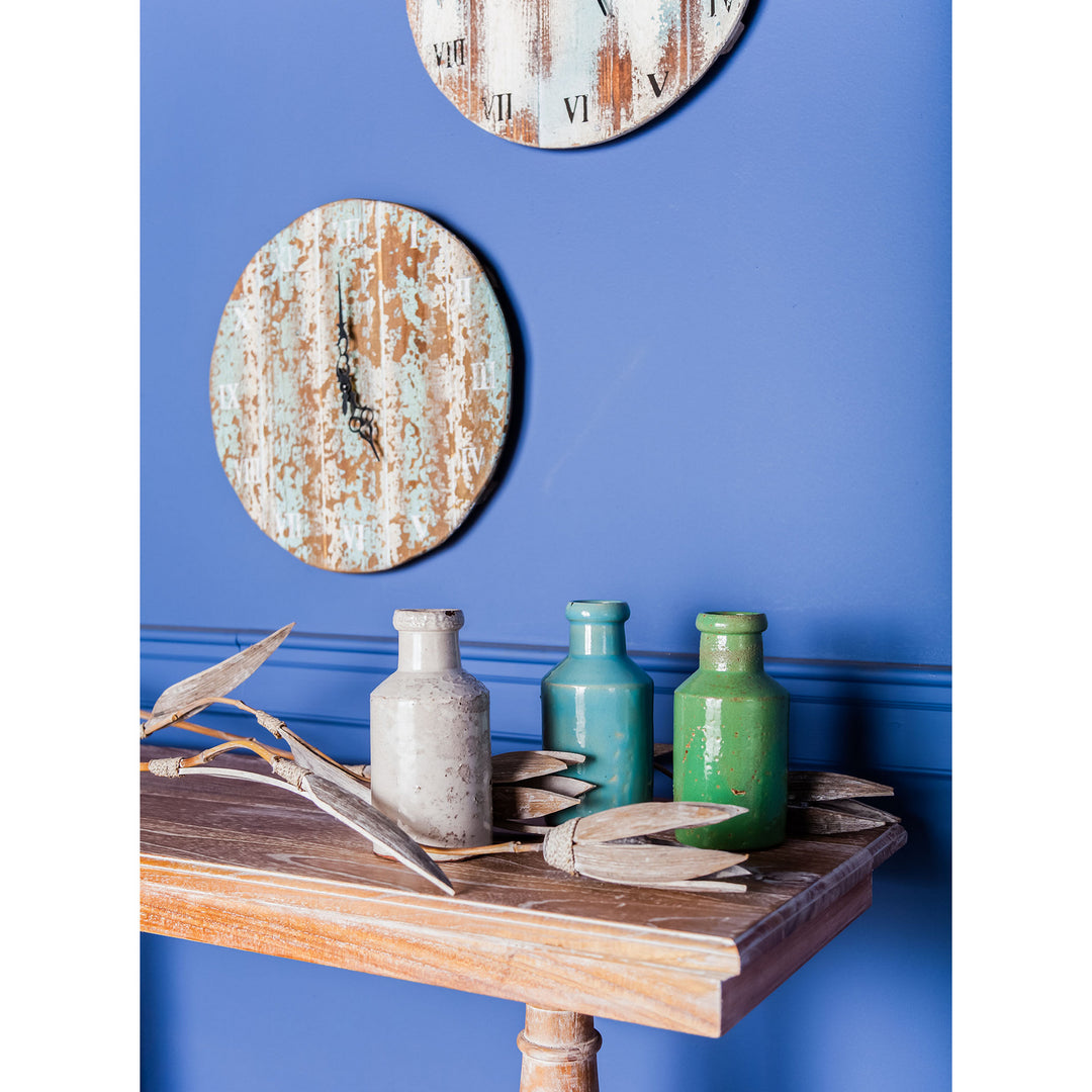 Elk Lighting 128-1009  Wooden Roman Home Decor Weathered Blue