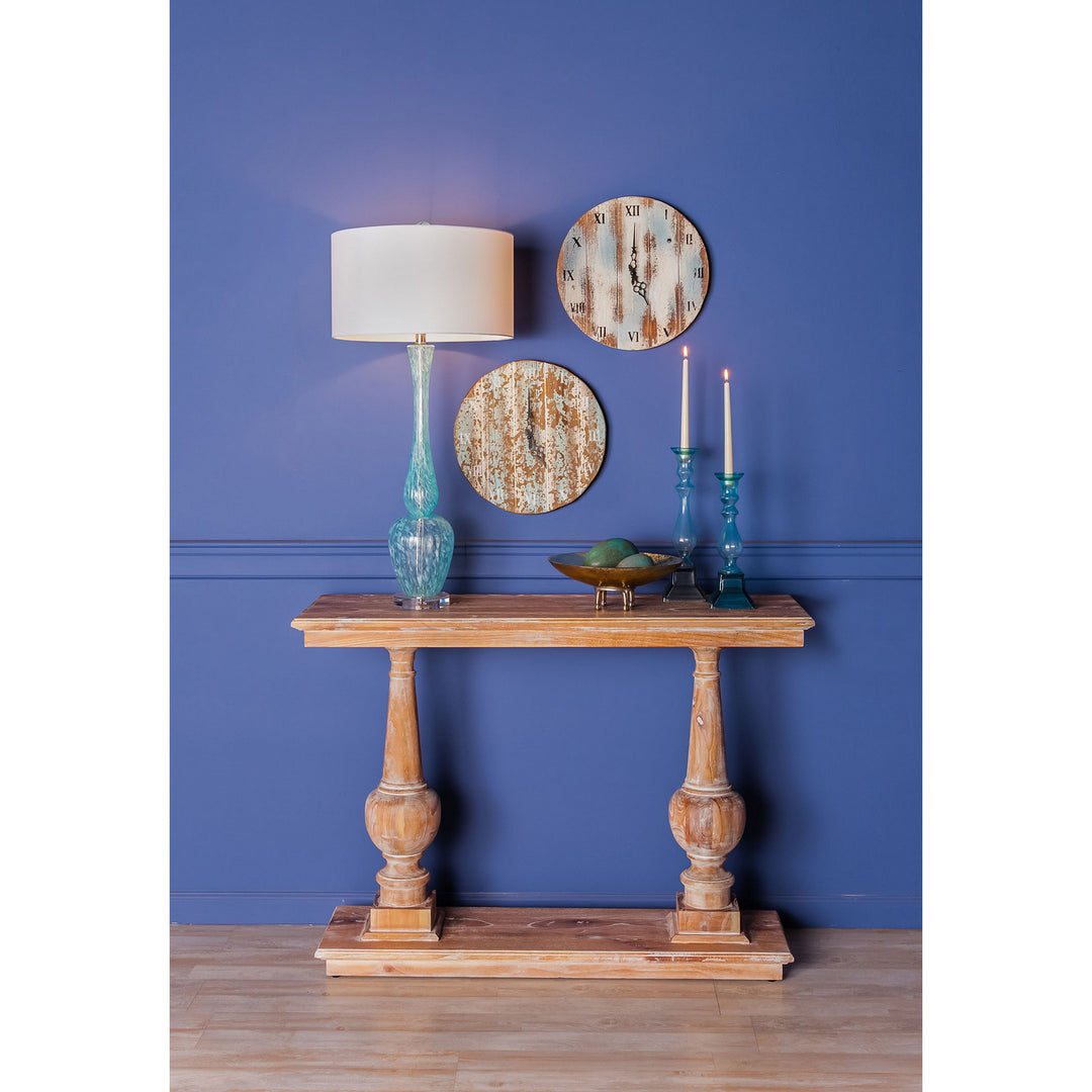 Elk Lighting 128-1009  Wooden Roman Home Decor Weathered Blue