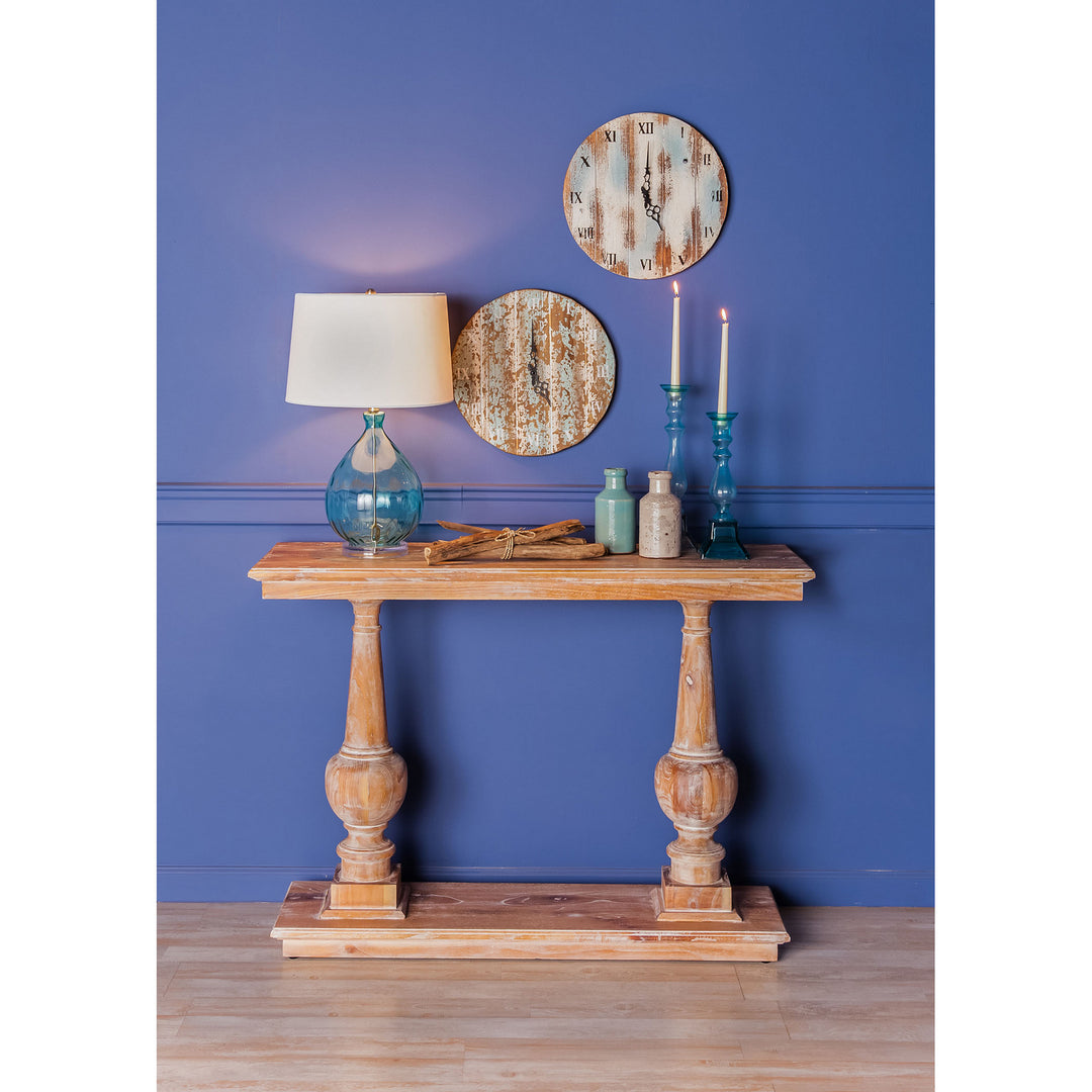 Elk Lighting 128-1009  Wooden Roman Home Decor Weathered Blue