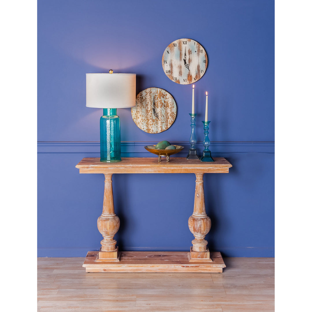 Elk Lighting 128-1009  Wooden Roman Home Decor Weathered Blue