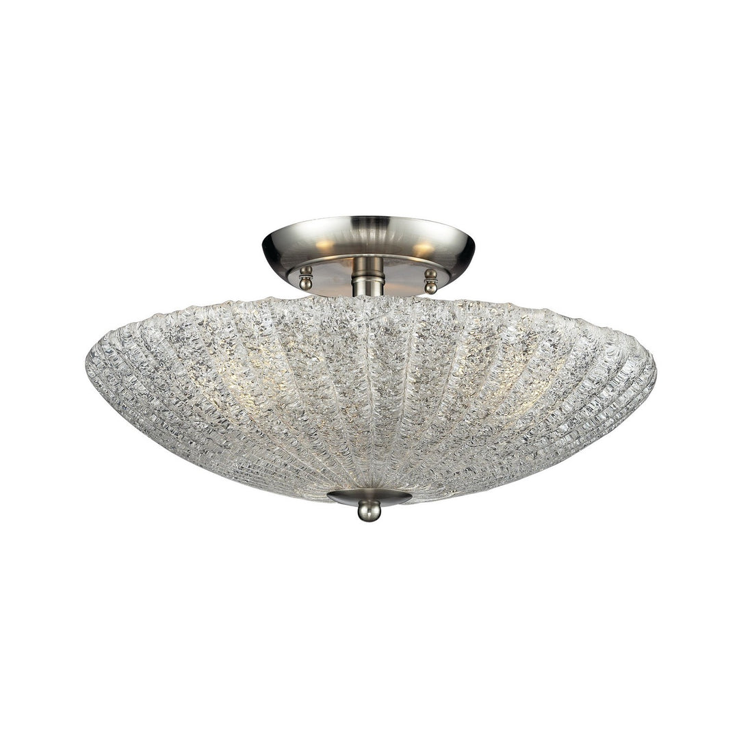 Elk Luminese 10271/3 Ceiling Light - Satin Nickel