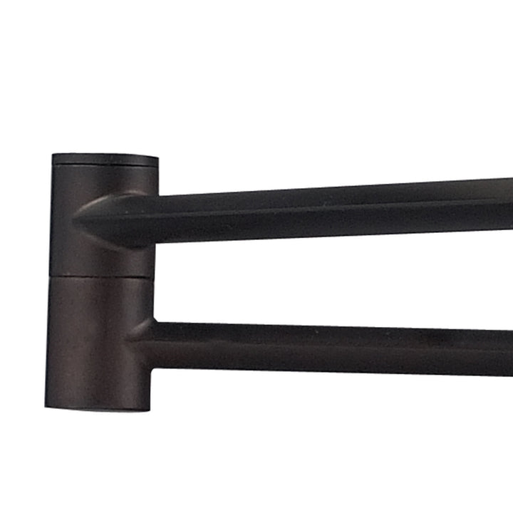 Elk Lighting 10291/1  Swingarms Lamp Aged Bronze