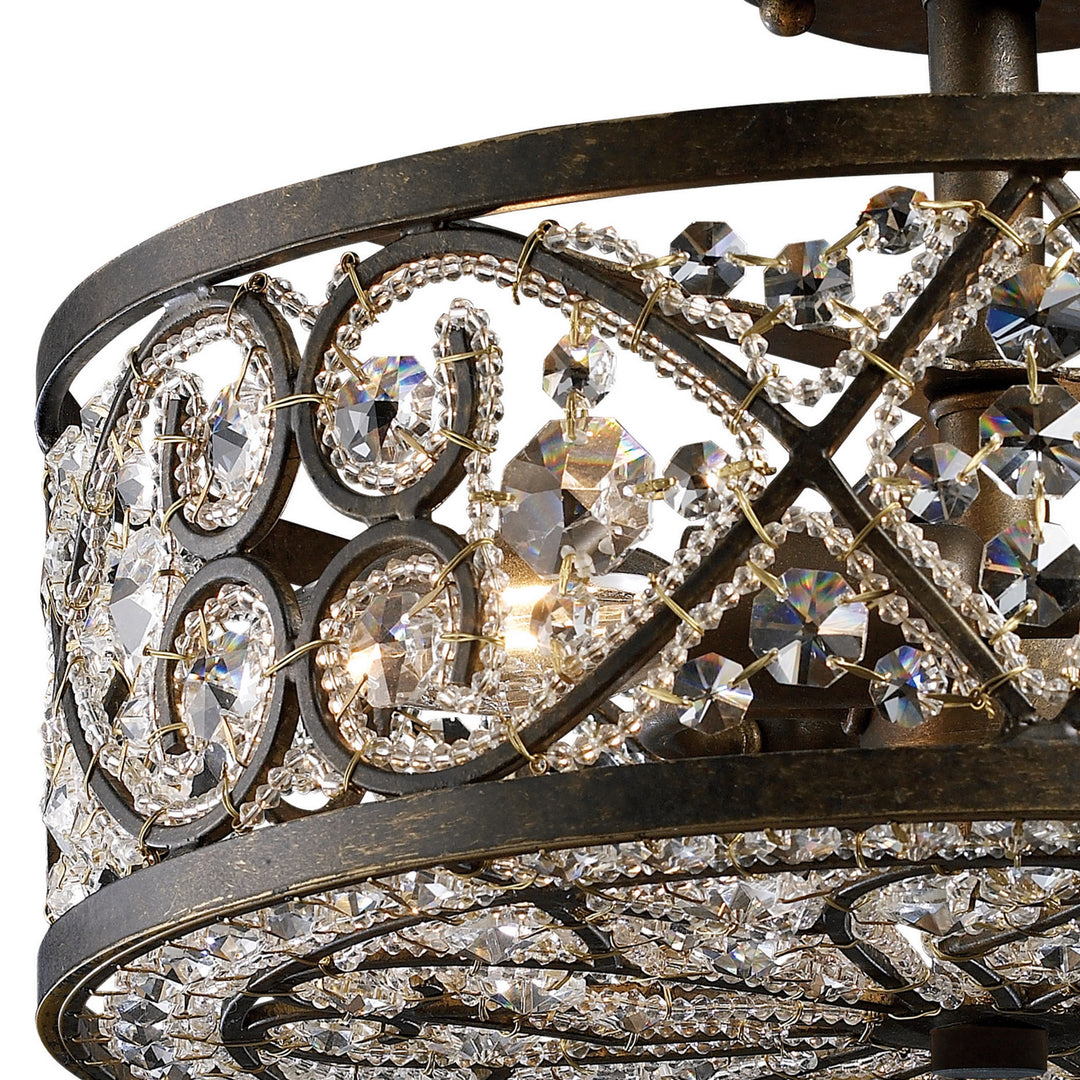 Elk Amherst 11286/4 Ceiling Light - Antique Bronze