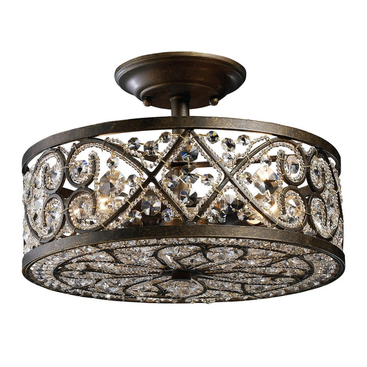 Elk Amherst 11286/4 Ceiling Light - Antique Bronze
