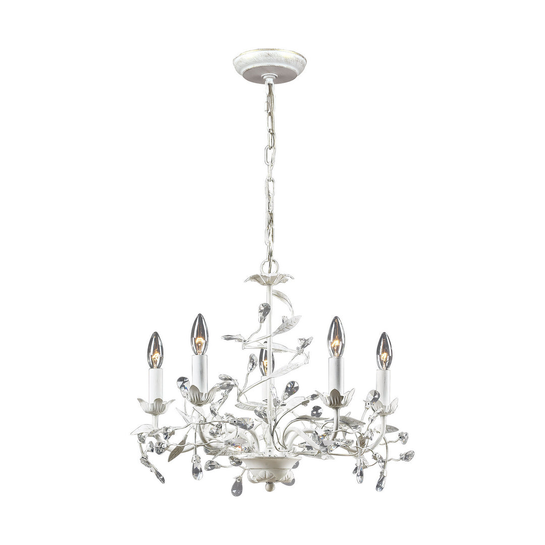 Elk Circeo 18113/5 Chandelier Light - Antique White