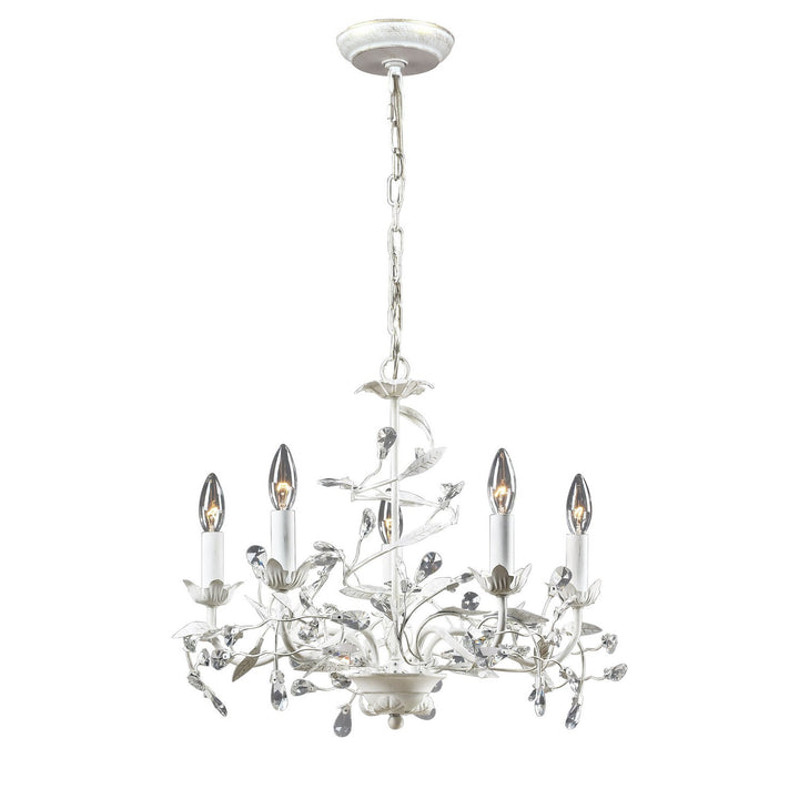 Elk Circeo 18113/5 Chandelier Light - Antique White