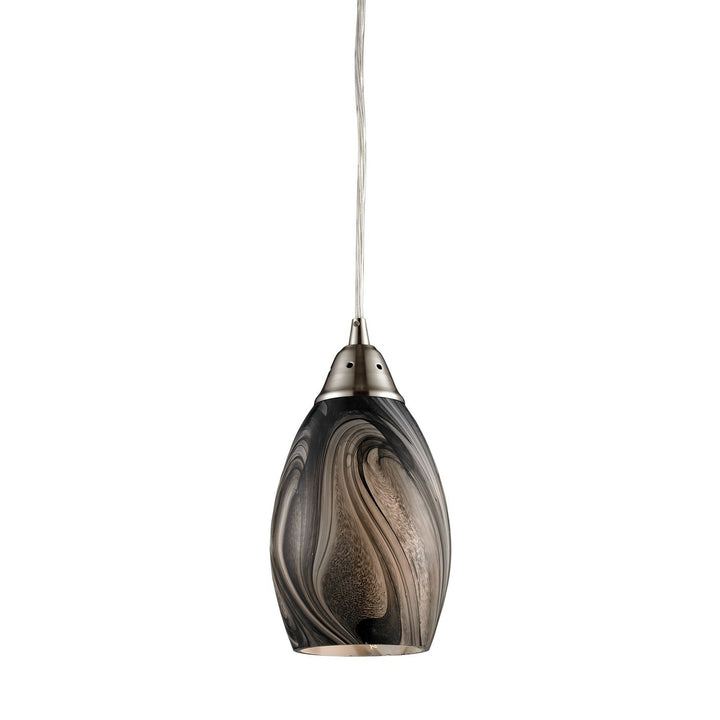 Elk Formations 31133/1ASH Pendant Light - Satin Nickel