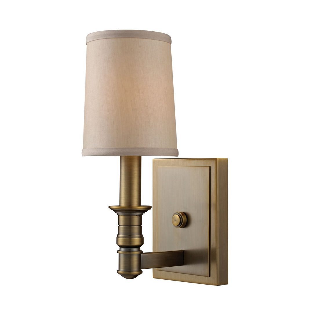 Elk Baxter 31260/1 Wall Sconce Light - Brushed Antique Brass