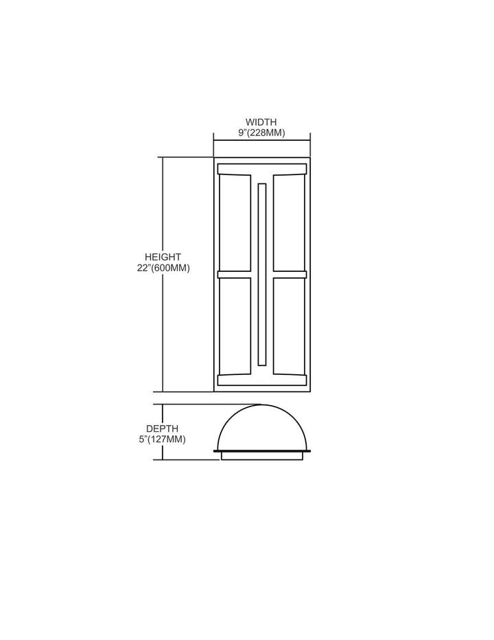 Elk Lighting 42396/2  Trevot Outdoor Graphite