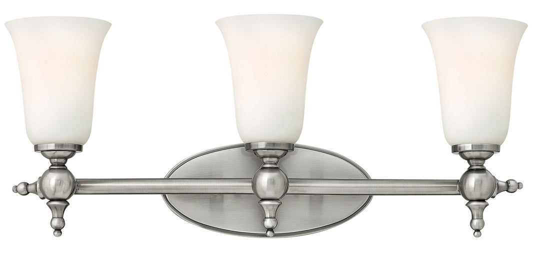 Hinkley Yorktown 5743AN Bath Vanity Light 24 in. wide - Antique Nickel