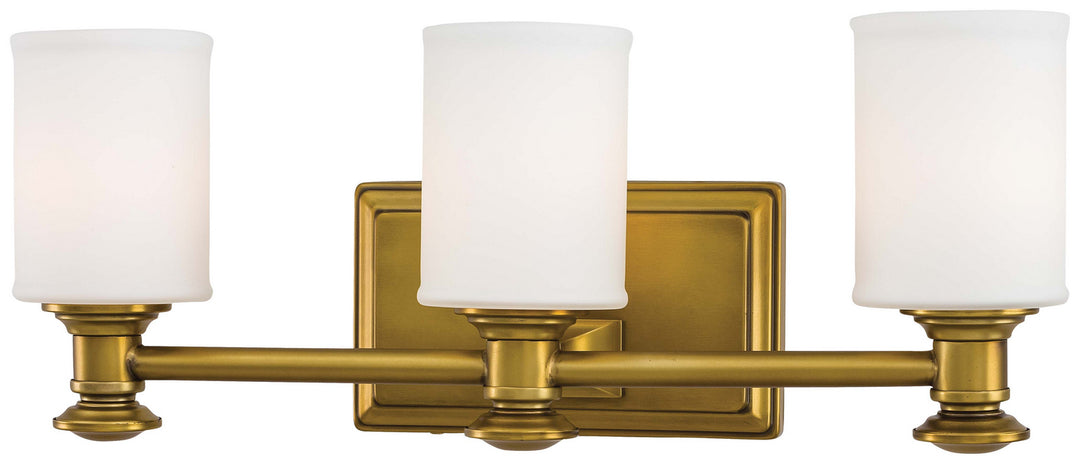 Minka-Lavery Harbour Point 5173-249 Bath Vanity Light 19 in. wide - Liberty Gold