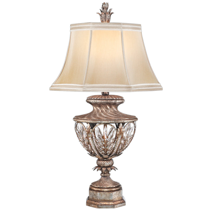 Fine Art Lighting 301810ST Winter Palace One Light Table Lamp Lamp Pewter, Nickel, Silver