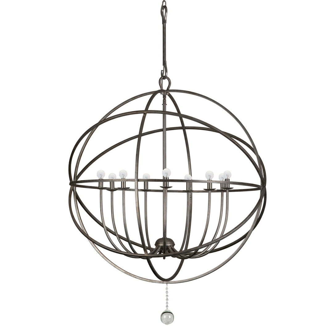 Crystorama Solaris 9229-EB Chandelier Light - English Bronze