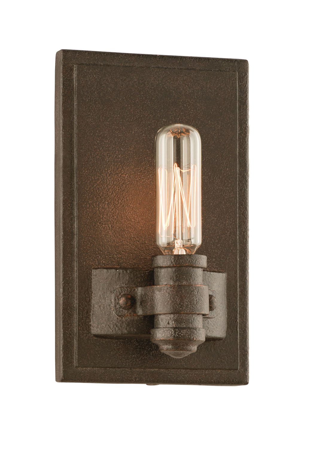 Troy Pike Place B3121 Wall Sconce Light - Shipyard Bronze