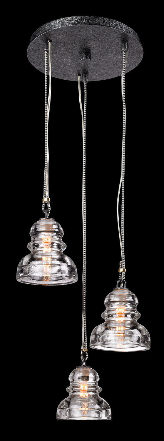 Troy Menlo Park F3133 Pendant Light - Old Silver