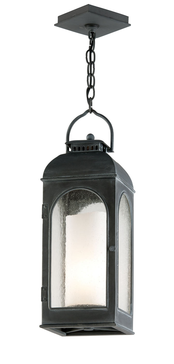 Troy Lighting F3287 Derby One Light Hanging Lantern Outdoor Bronze / Dark