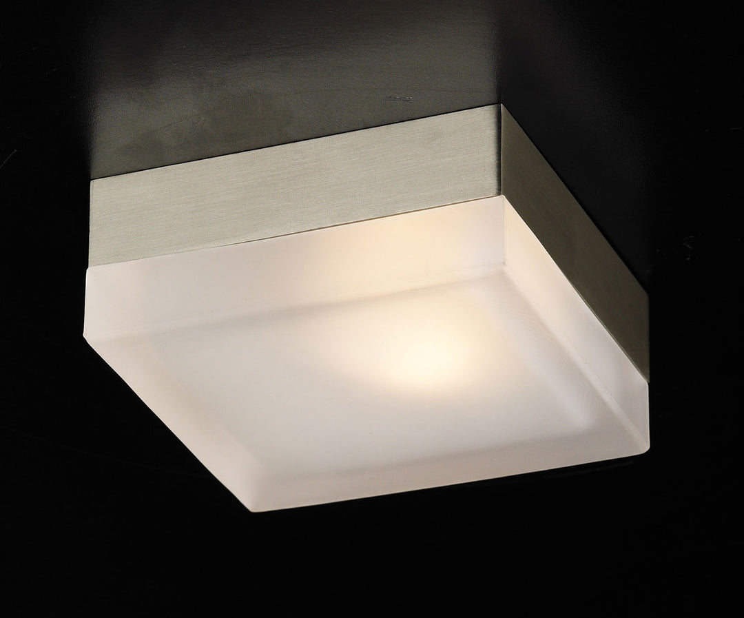 PLC Praha 6573 SN Ceiling Light - Satin Nickel