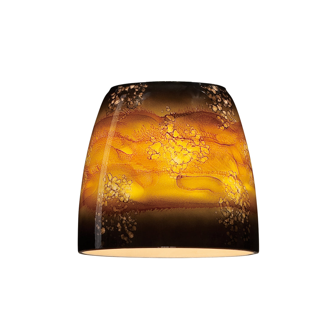 Kendal Lighting RG55-MCB Pendant Glass Glass Shade Lamp Shade Bronze / Dark