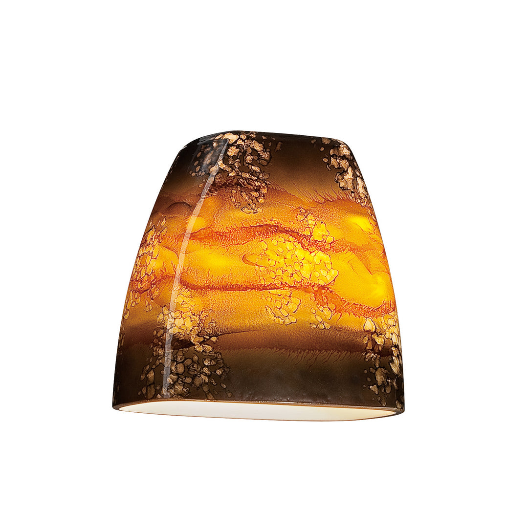 Kendal Lighting RG57-MCB Pendant Glass Glass Shade Lamp Shade Bronze / Dark