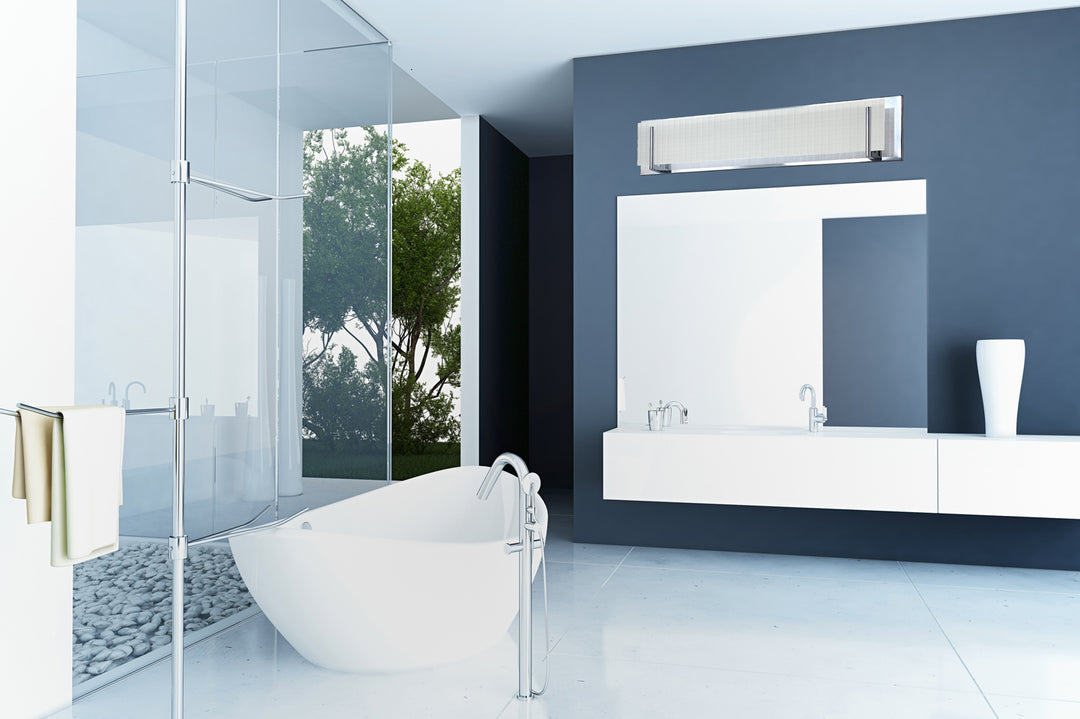 Kendal Aurora VF2400-4L-CH Bath Vanity Light 24 in. wide - Chrome