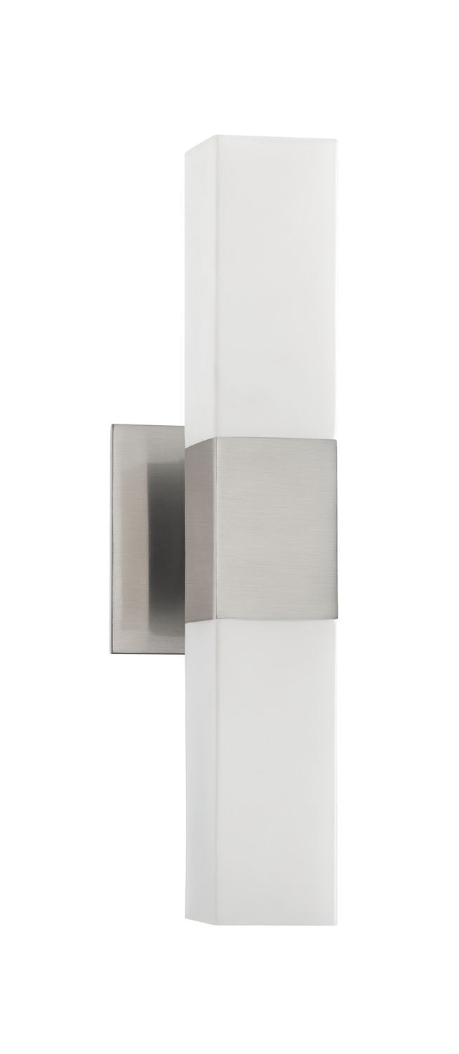 Kendal Madison VF3400-2L-SN Bath Vanity Light 5 in. wide - Satin Nickel