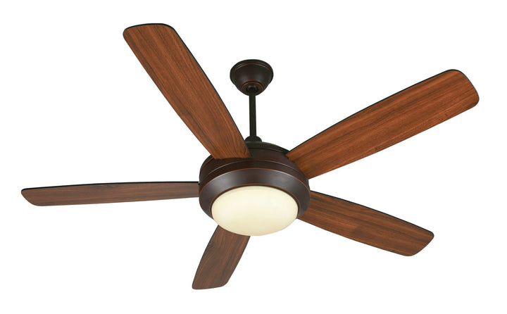 Craftmade Helios HE52OBG5-LED Ceiling Fan 52 - Oiled Bronze Gilded, Walnut/Oiled Bronze/