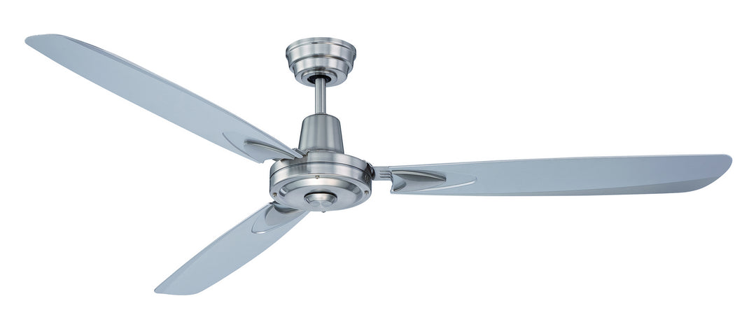 Craftmade Velocity VE58BNK3 Ceiling Fan 58 - Brushed Polished Nickel, Brushed Nickel/Brushed Nickel/